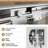 Aluminum Double Sliding Shower Door, 48" Wide, 72" High, 1/4"  6Mm  Clear Tempered Glass With Film, Corrosion - Handles, Adjustable Installation For Bathroom High Shatter Frame And Easy In-121157574
