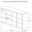 Commode 6 tiroirs Lauryn