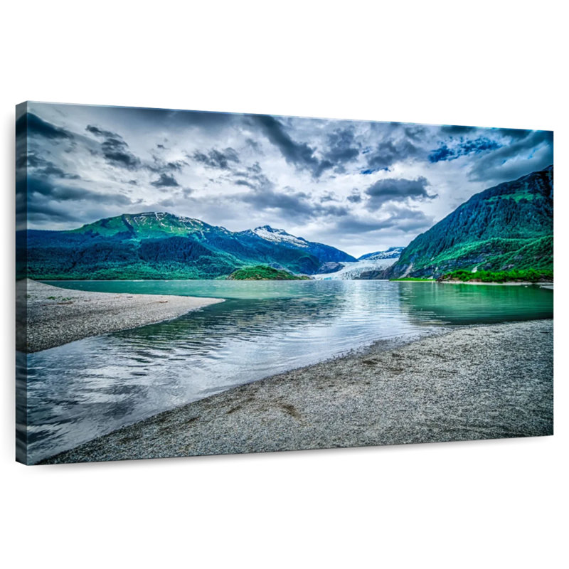 Paysage du glacier Mendenhall