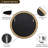 Vintage Round Bathroom Vanity Mirror | Hand-Hammered Iron Frame-2072572260-2051556414