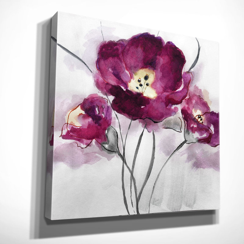 " My Magenta I " by Nan, 16" H x 16" W x 1.5" D
