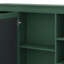 Armoire de salle de bain moderne avec miroir, armoire à miroir avec 6 tablettes ouvertes-538149766