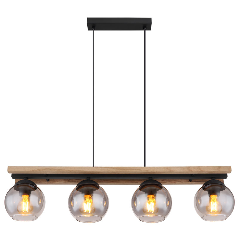 4 - Light Matte Black Pendant
