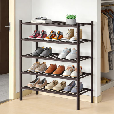 Range-chaussures en bambou