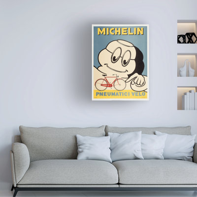 Marcus Jules Michelin Tire Man Canvas Art
