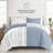 Urban Vibe Pattern Reversible Duvet Cover Set-2131426881