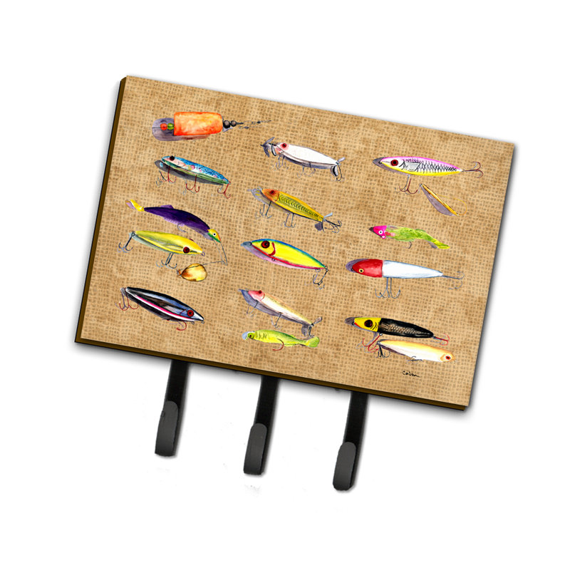 Metal Wall 3 - Hook Coat Rack