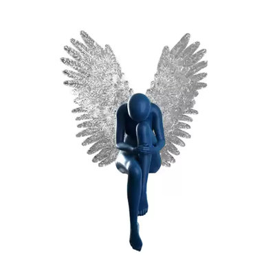 Luxury-Style Angel Sculpture Glass Fiber Reinforced Plastic Decorative Item