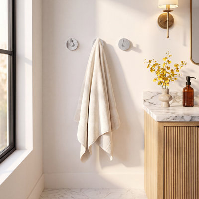 Circular Wall-Mounted Towel Hook