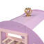 Lit princesse simple avec couronne-117794044