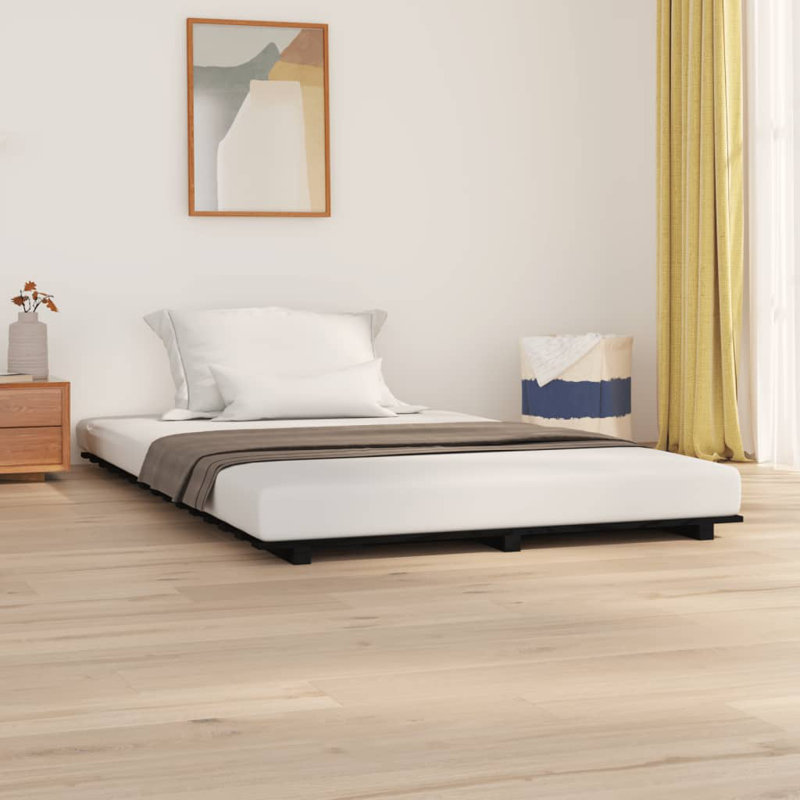 Korfonta Bed Frame, White, 120 x 200cm