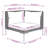 Vidaxl Garden Lounge Set Dark Grey
