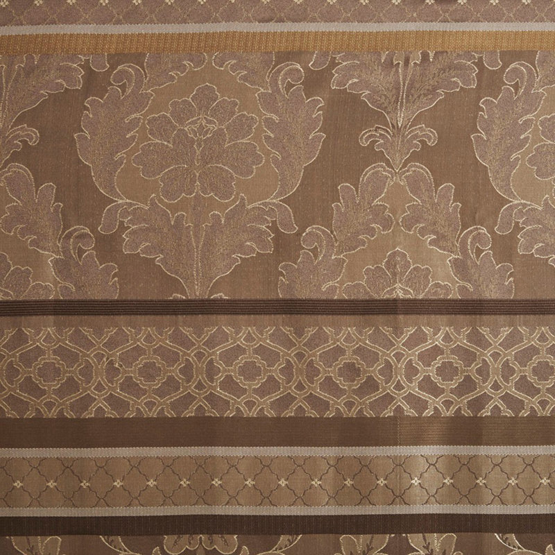 Rideau de douche jacquard