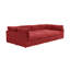 Canapé modulaire de coin symétrique de 129 po avec repose-pieds Arvill Amuri-1896113696