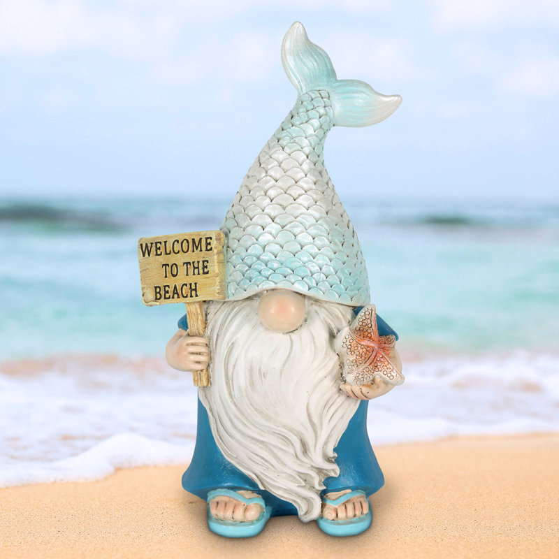 Metal Mermaid on Swing Beach Wall Welcome Sign Metal Mermaid on Swing Beach Wall Welcome Sign