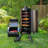 Professional Vertical Smoker Grill - 5 Racks, Side Chamber, Easy Temp Control