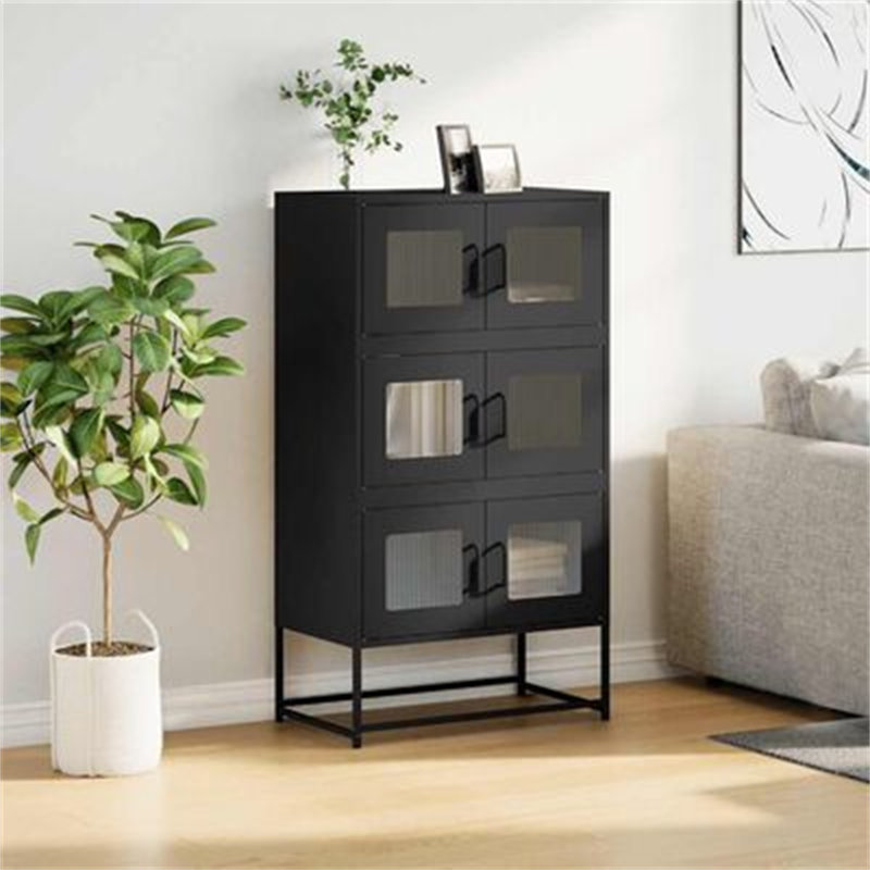 68cm Sideboard, Black