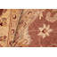 Tapis brun / crème en laine noué à la main de style oriental rectangulaire 8 pi 1 po x 9 pi 9 po Baccio