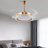42" Retractable LED Ceiling Fan with Light and Remote