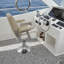 Tapis de sol de bateau en EVA 94,5 x 35,4 po, adhésif et antidérapant