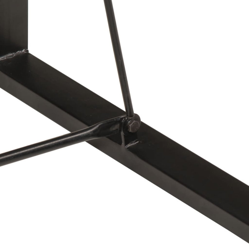 Metal Base Dining Table