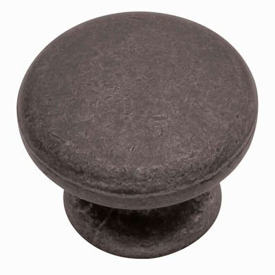 (5 Pack) 1-1/4 inch Oxford Knob Windover Antique