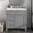Duygu 30'' Single Bathroom Vanity with Ceramic Top-1190338085-1190338086