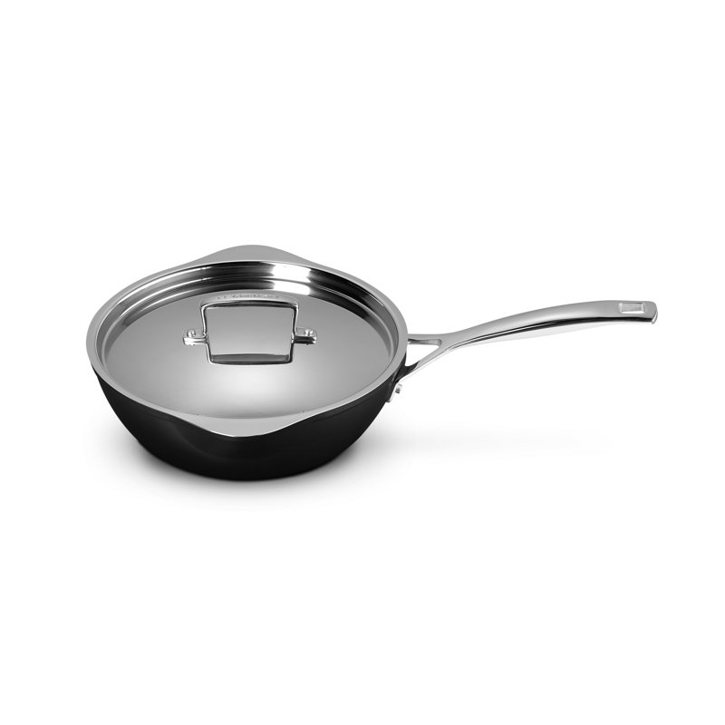 Le Creuset Toughened Non-Stick Chefs Pan with Pouring Spout 24cm