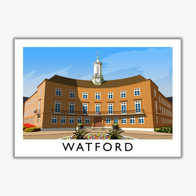Watford Portrait - Print