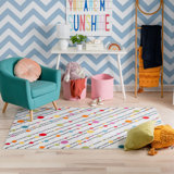 Abdulkadir White Area Rug