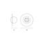 Columbus Flush Mounted Sconce-40970049