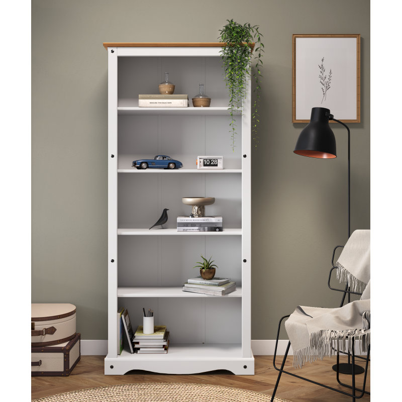 Denese 180cm H x 82cm W Standard Bookcase