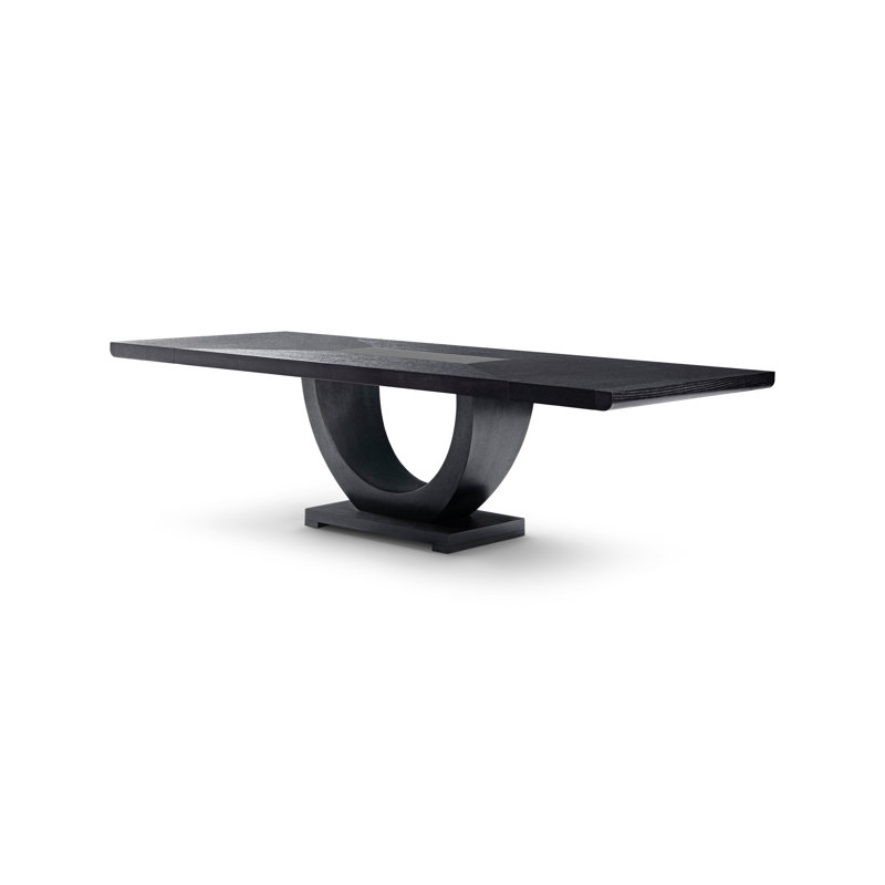 Jure Extendable Dining Table, Dark Brown