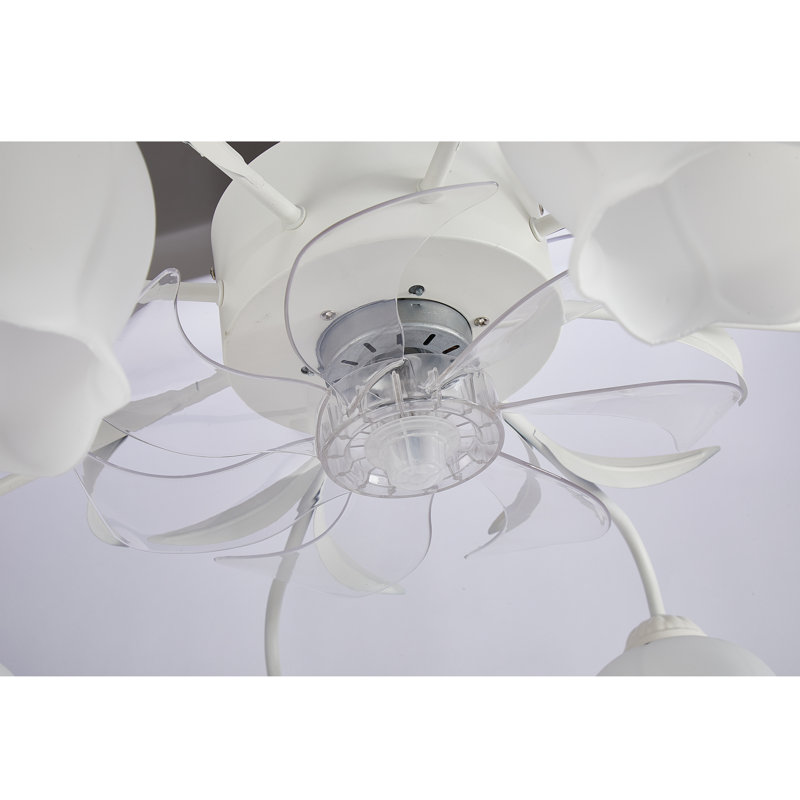 Ventilateur de plafond 16,7 po Kammron, Blanc