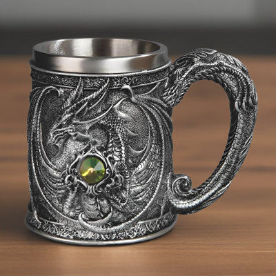 Grande tasse de dragon de 7 po