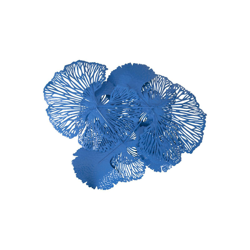 Flower Wall Décor, Blue