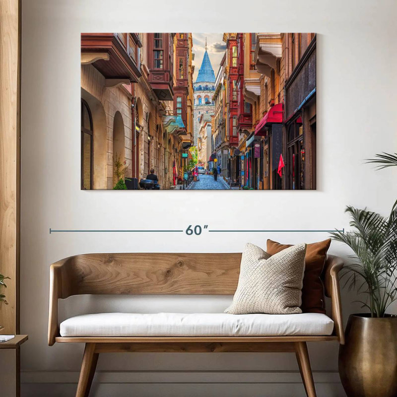 Sireci Alley In Turkey, 32" H x 48" W