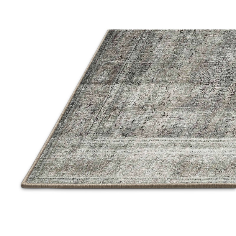 Floral Indoor Rug, Rectangle 7' x 10'
