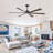 Ceiling Fan With Lights Quiet DC Motor  Ceiling Fans 6 Speed Levels,Reversible Ceiling Fan, For Patio Living Room, Bedroom-782615697