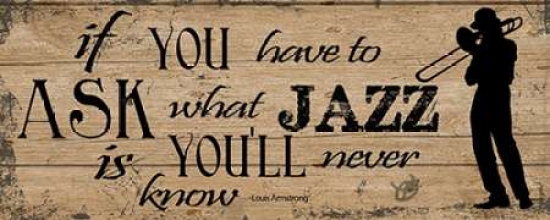 Impression d'affiche Jazz par Taylor Greene (10 x 20)
