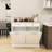 Kitchen Trash Bin Cabinet - White With Two Drawers, Compartments, Enhanced Interior Two - , Functional Design