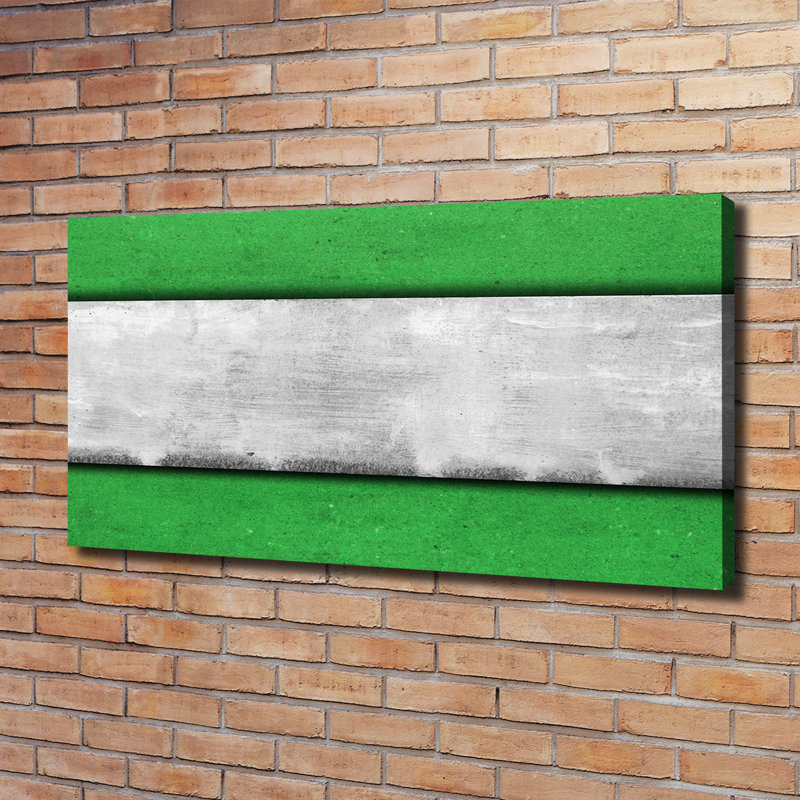 Green Wall - Wrapped Canvas Print