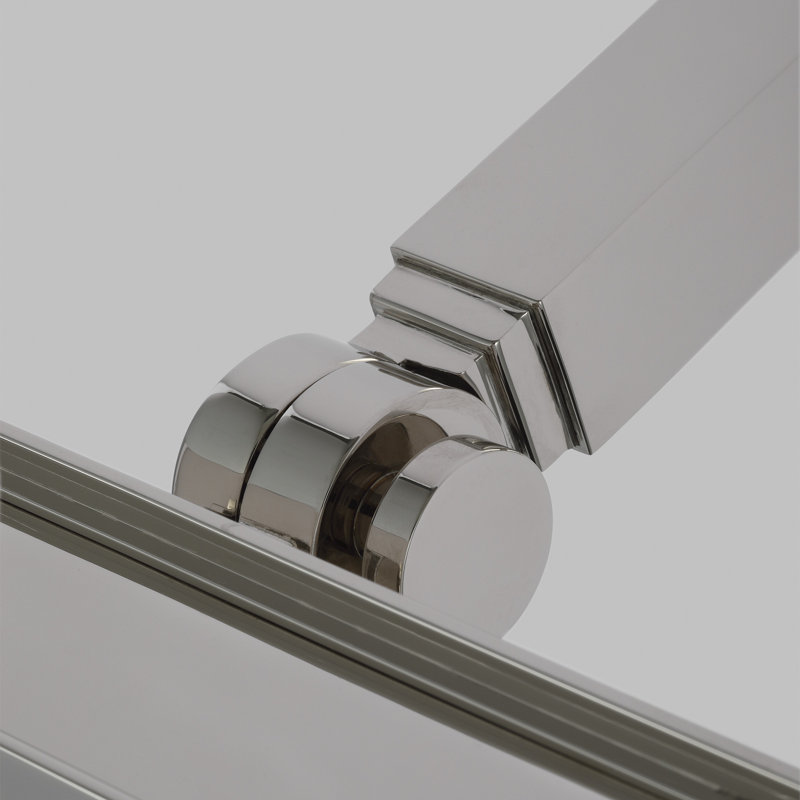 Bau Dimmable LED Wall Mounted Picture Light, Polished Nickel