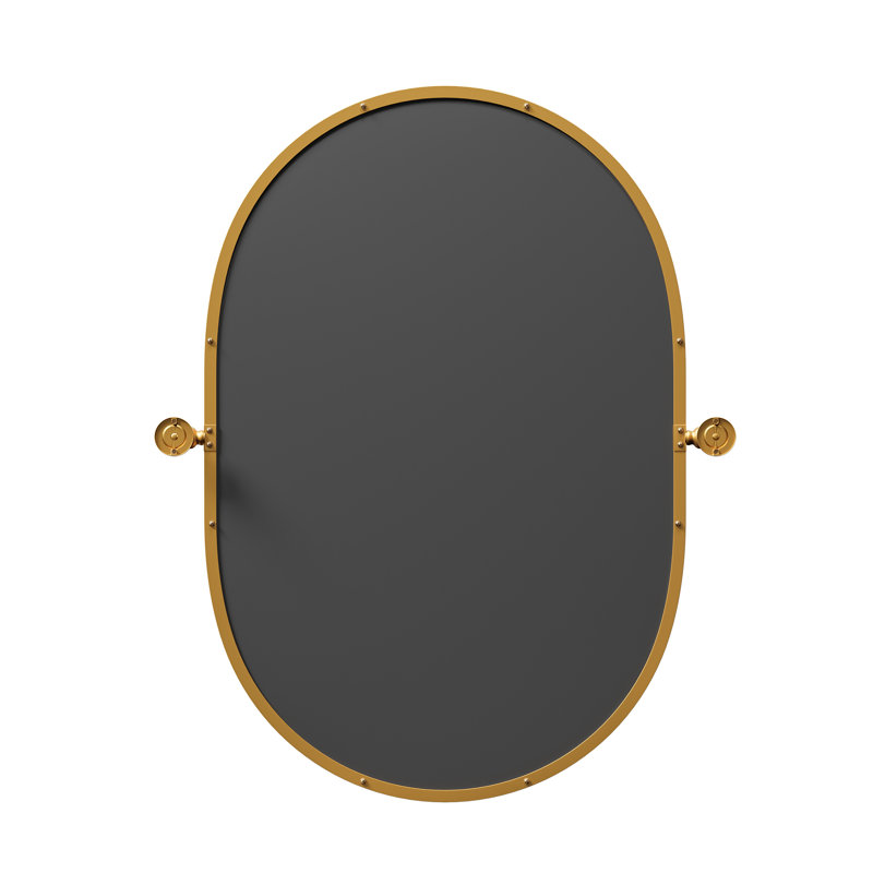 Ebern Designs Oval Wall Mirrors Set of 2