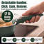 Batterie de cuisine antiadhésive en céramique 18 pièces Gotham Steel-128758215