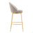 Celano Indoor Metal Upholstered Barstool,Upholstery, Set Of 2-1067720317
