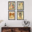 «Bathroom Decor Multicolor Office Leyendecker» Publicité Couvertures de journaux classique historique, impression sur papier, 4 pièces-93012272-93012273