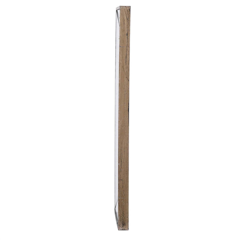 Miroir mural polyvalent et plateau décoratif polyvalent, cadre en bois aggloméré durable, verre de haute qualité, 16,5 x 24 po