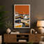 Moored Fishing Fleet Industrial - Wrapped Canvas-822202173-822202175