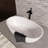 55 Inch Freestanding Solid Surface Soaking Bathtub For Bathroom-122018986